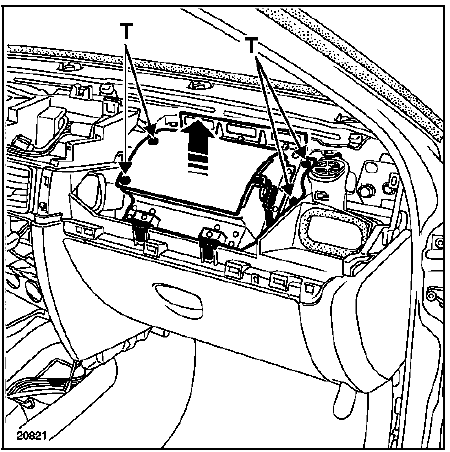 Particularités de l'airbag passager