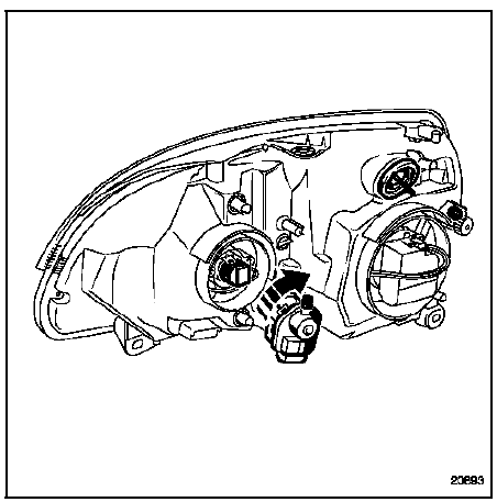 Projecteur à lampe au Xénon