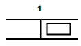 Barregraphe 1 droit éteintCode présent