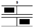 Barregraphe 9 droit ou gauche allumé clignotantSignal capteur de