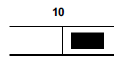 Barregraphe 10 droit allumé fixe ou clignotantCircuit moteur