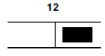 Barregraphe 12 droit éteint ou allumé en permanenceCIRCUIT