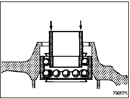 Roulement de porte-fusée