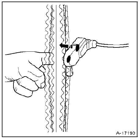 Tension courroie distribution