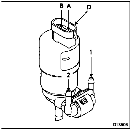 Pompe électrique lave-vitre