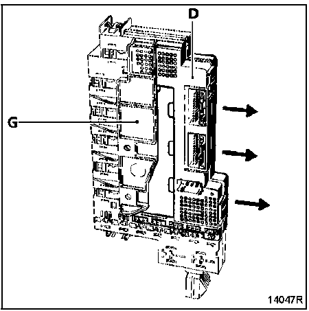 Télécommande de condamnation des porte