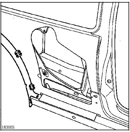 Passage de roue extérieur