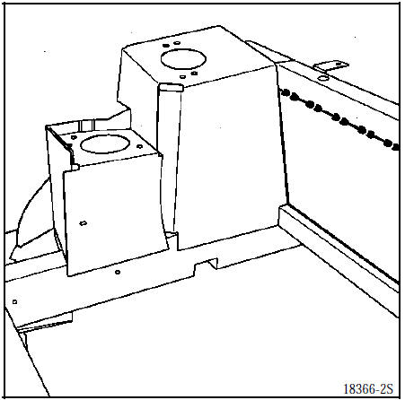 Cloison arrière de compartiment moteur