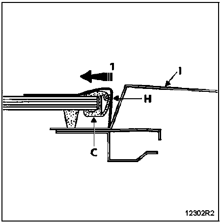 Vitre de custode