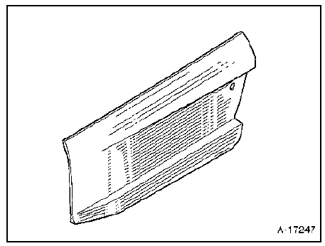 Panneau extérieur de port