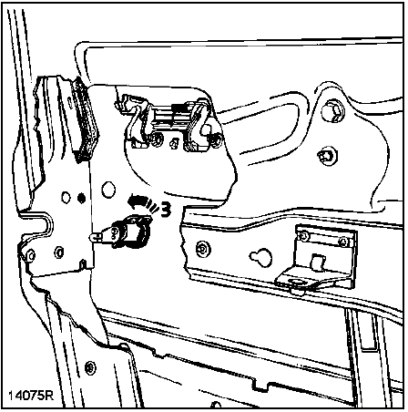 Serrure et barillet de porte avant