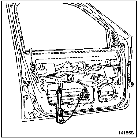 Lève-vitre de porte avant