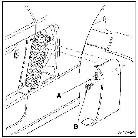 Panneau de prise d'air et la grille