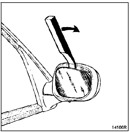 Vitre de rétroviseur extérieur